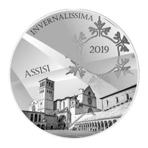 La medaglia dell'Invernalissima 2019 è dedicata a Bastia Umbra. Da collezione