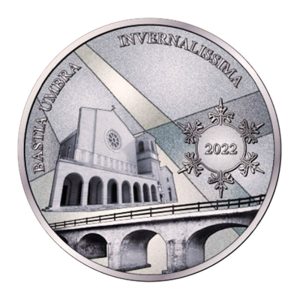La medaglia dell'Invernalissima 2022 è dedicata a Bastia Umbra. Da collezione